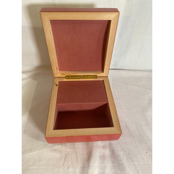 Vintage 1987 The Cyclist Bywater Hollow Musical Jewelry Box by Heirloom Traditio - Picture 7 of 9